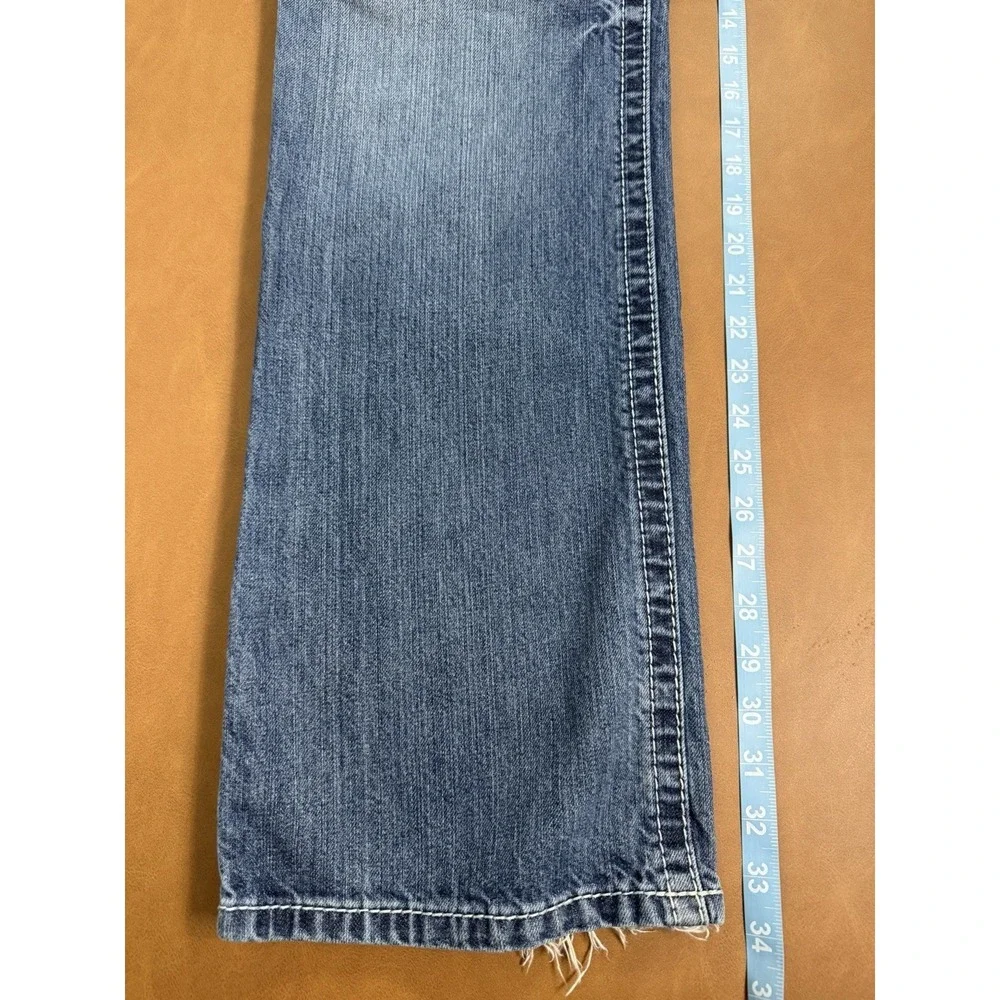 Ariat Mens M4 Low Rise Coltrane Boot Cut Jean 32x34 Blue Western Rodeo